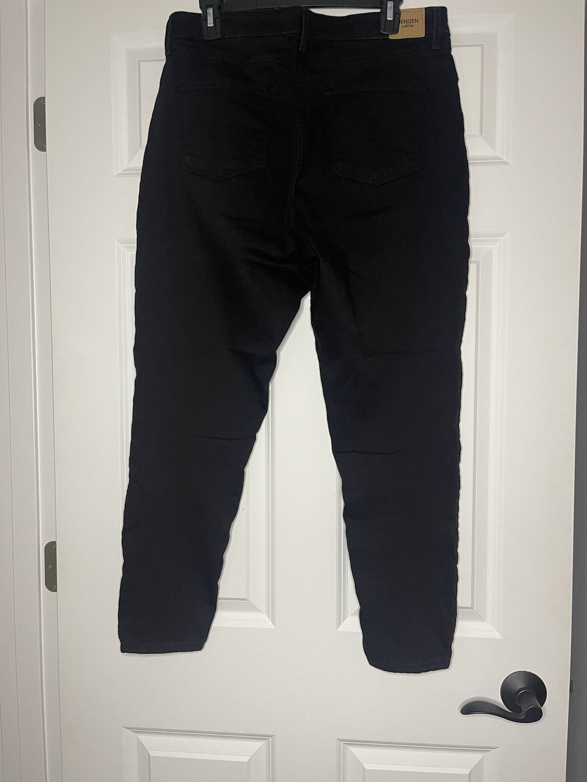 Denizen levi jeans high rise skinny black 16 short 