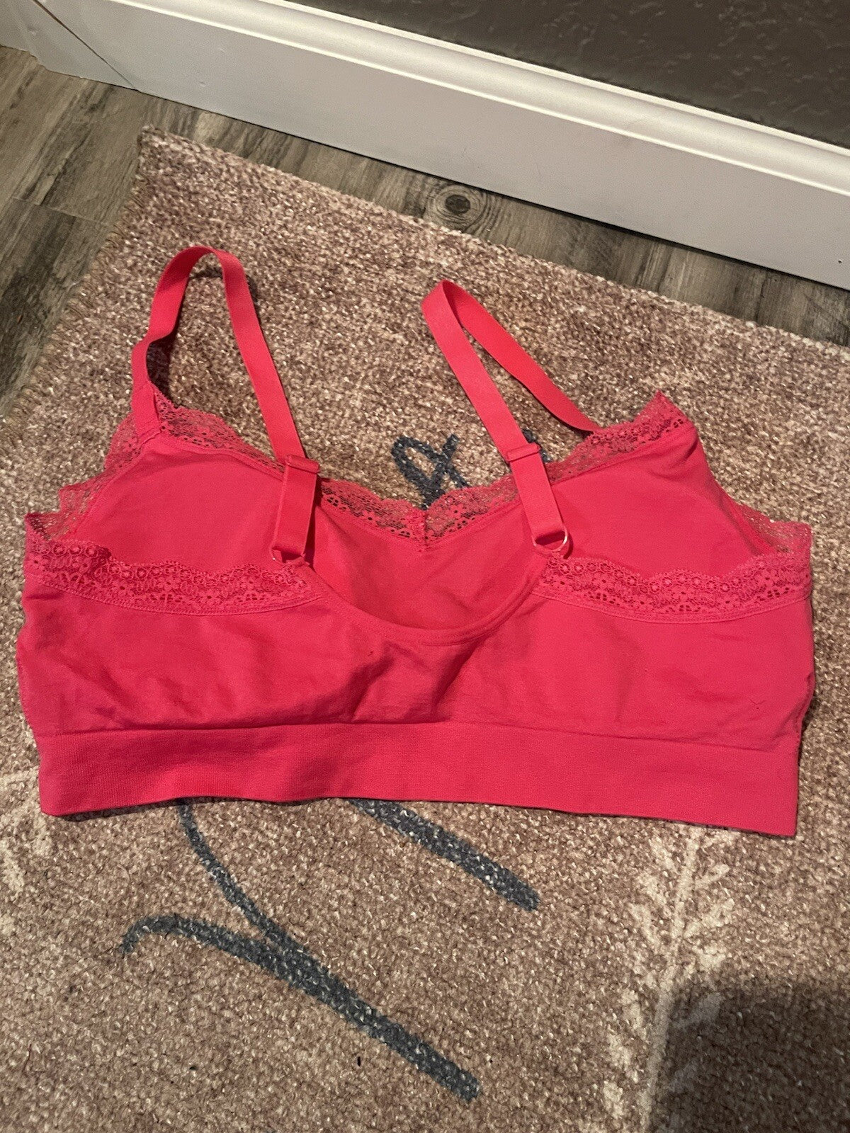 Arula Sports Bra Raspberry Sorbet Xl W Lace