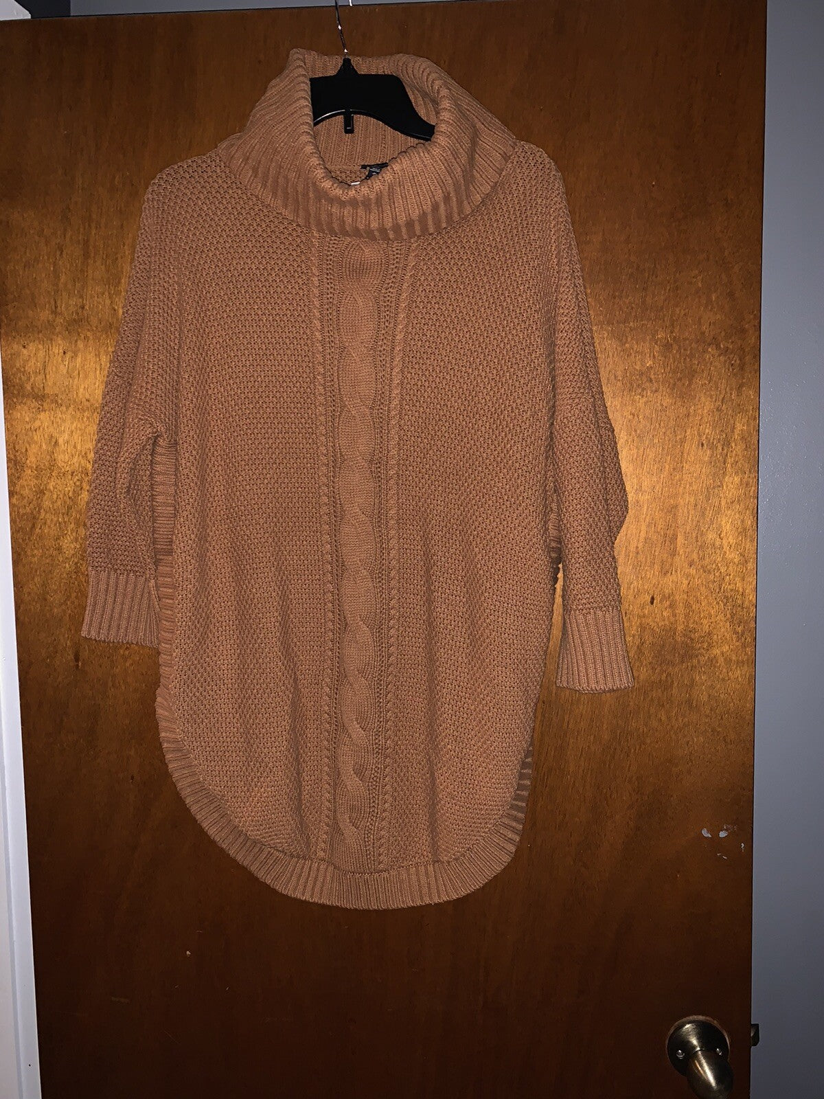 Express Sweater Cowl Neck 3/4 Sleeve Nwt Medium