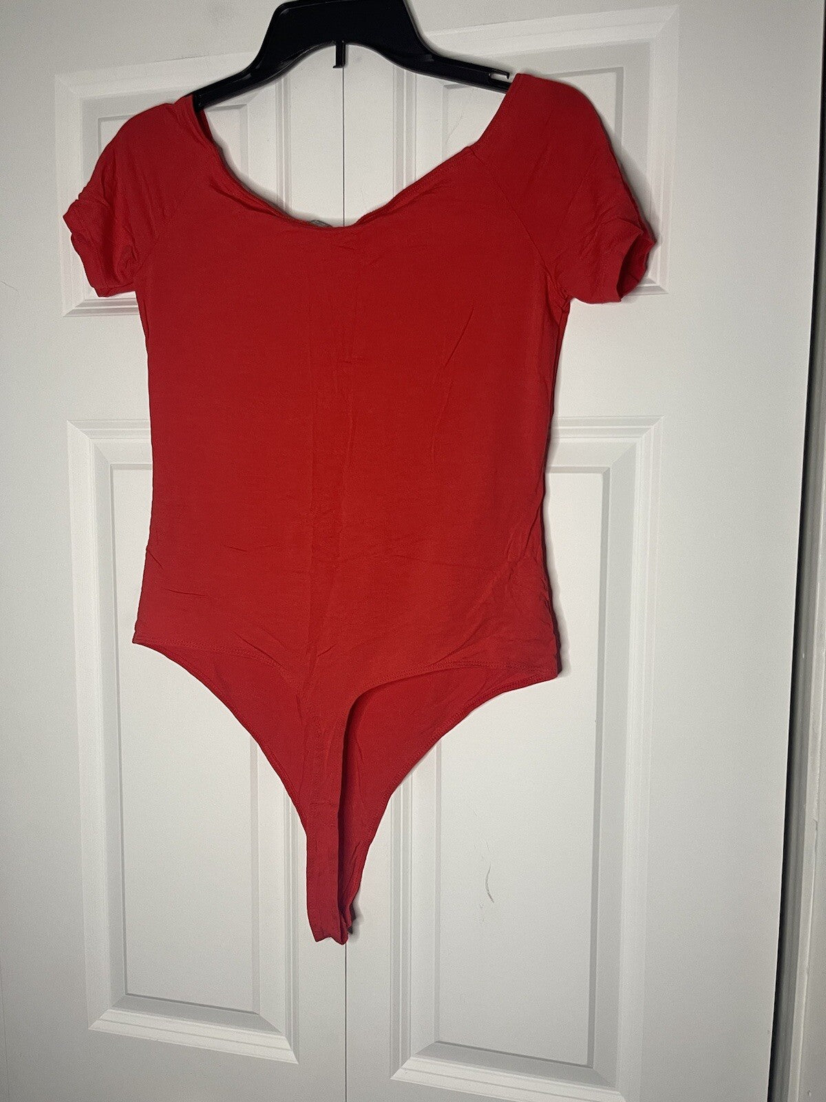 asos short sleeve bodysuit red size 10 