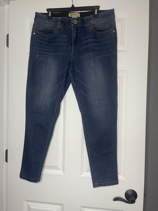Democracy Ab Technology Jeans Size 14 Skinny 