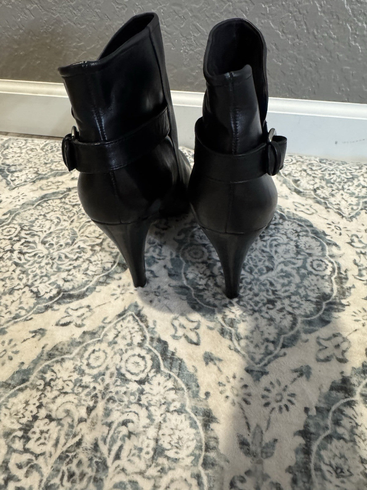 Nine West Bardella Black Booties Size 9 Brand New 99.99
