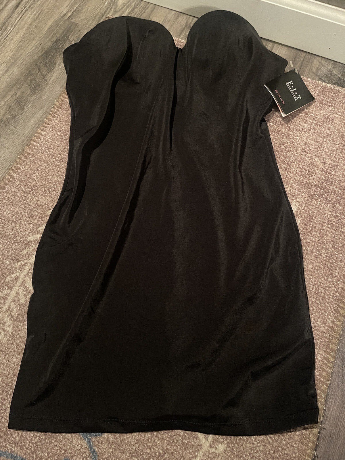 Rene Rofe Fit Lingerie M 36b/c Black Nwt 