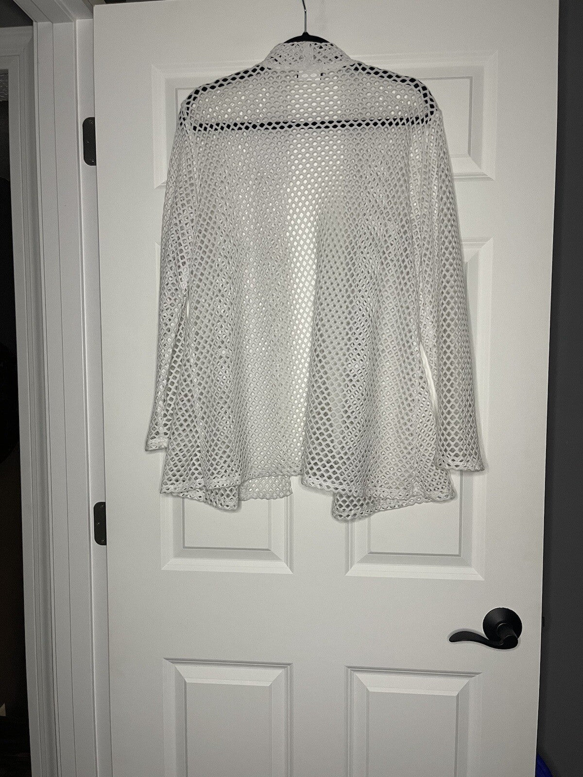 Bali large cardigan netted white 