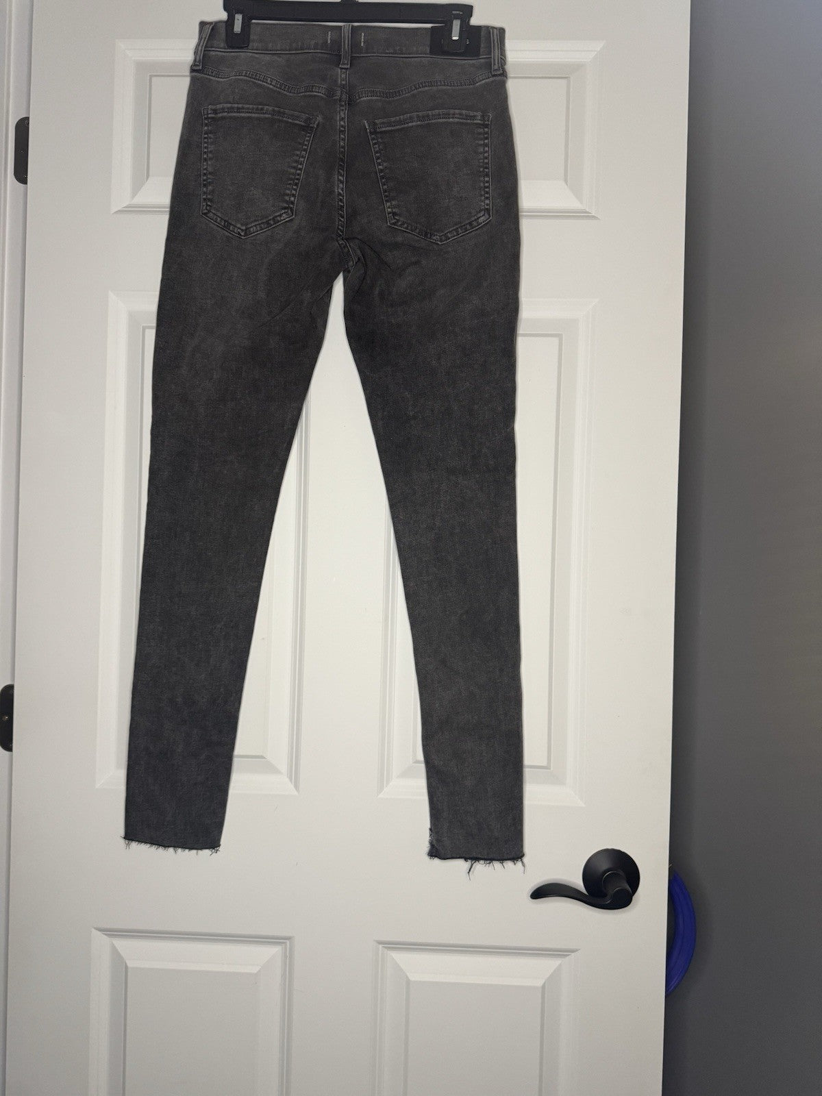 Express Skinny Midrise Jeans 8 Long Gray Jeans Nwt 80.00