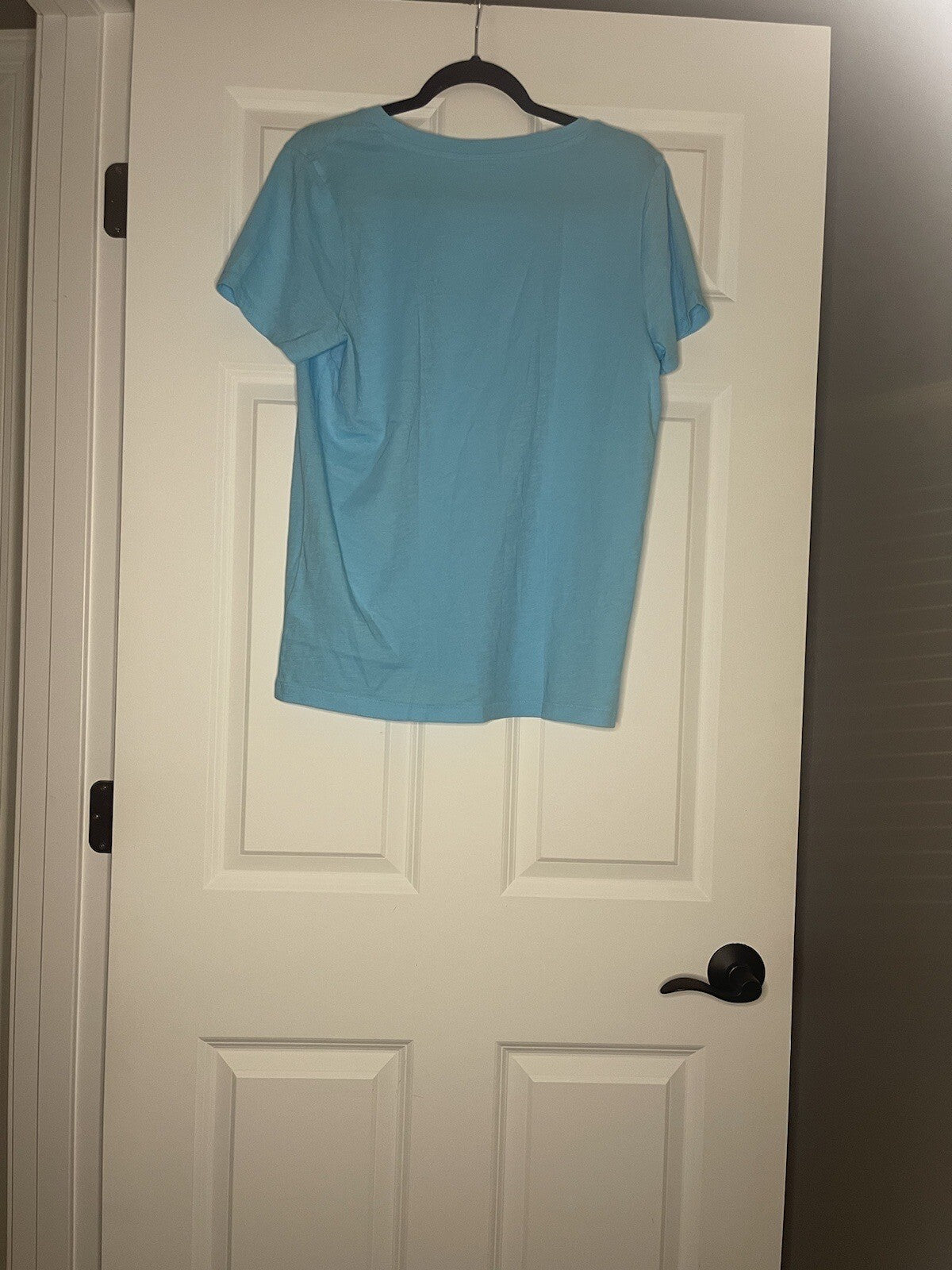 J Crew V Neck T Shirt Xl Blue Nwt 