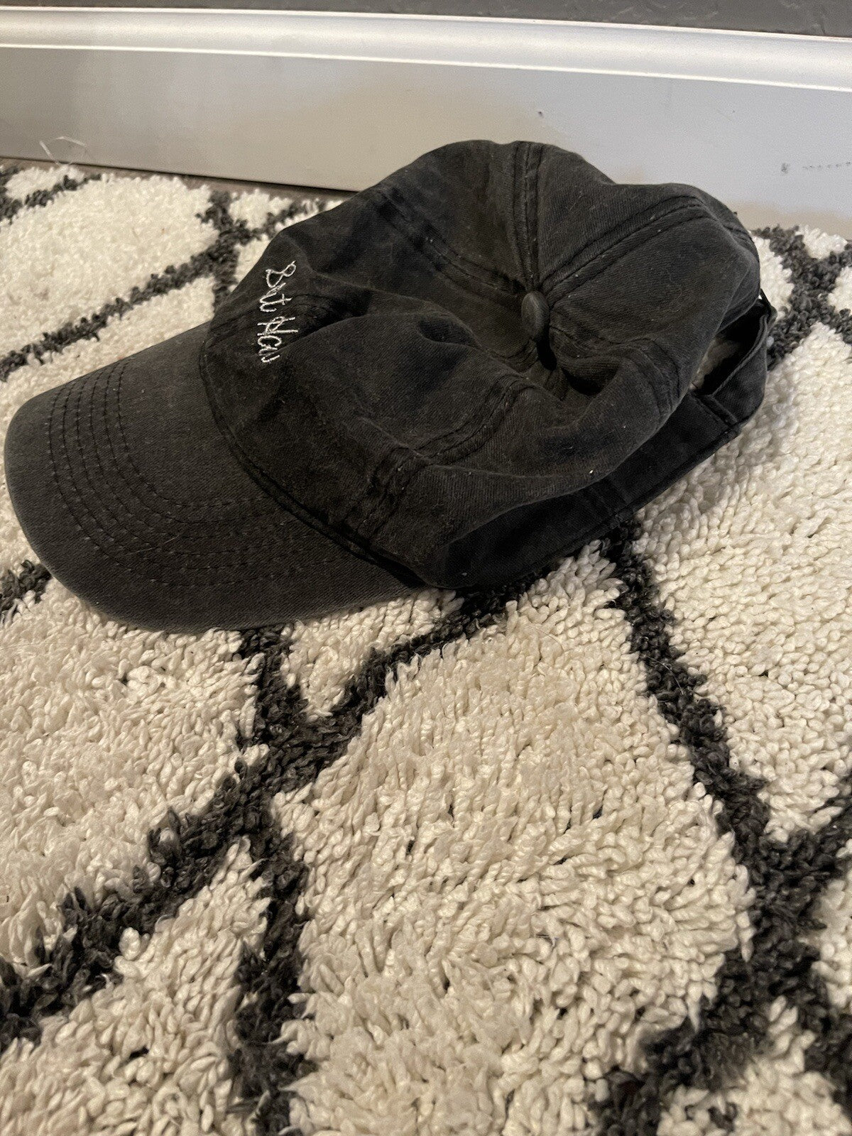 David And Young Hat Boat Hair Charcoal 