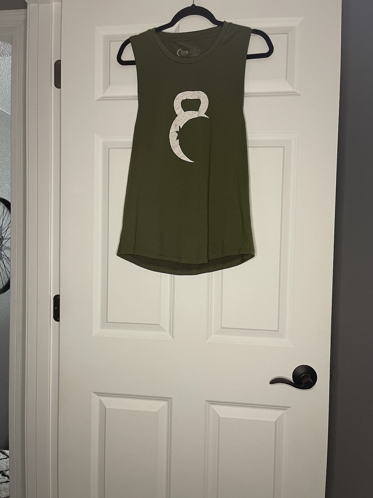 Zyia Active Tank Top Large Kettlemoon Green 