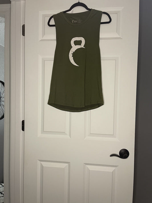 Zyia Active Tank Top Large Kettlemoon Green 