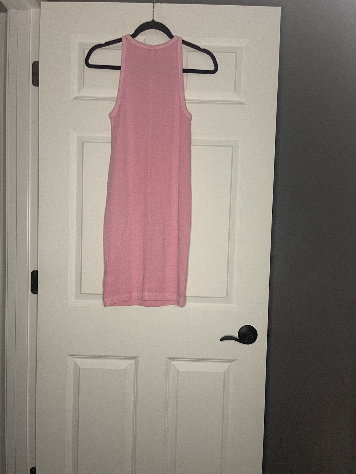 Old Navy Sleeveless Dress Ribbed Pink Medium Nwt 
