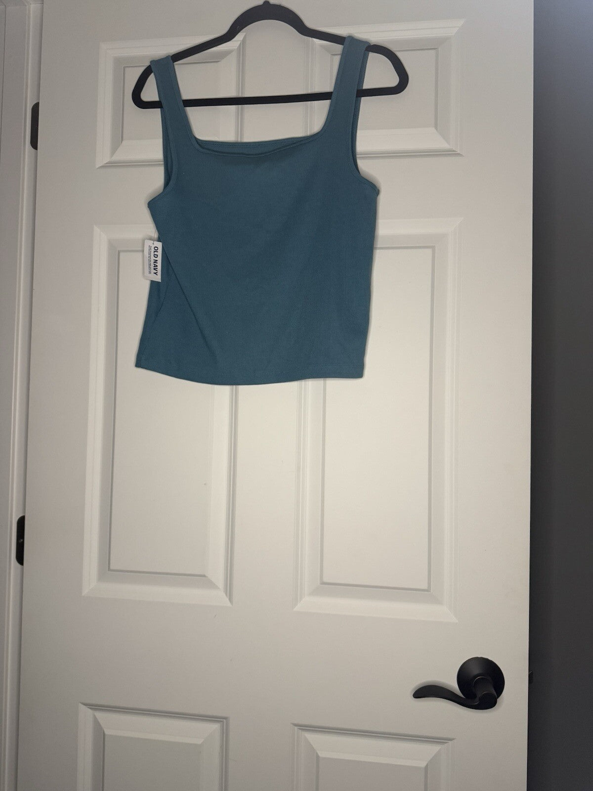 Old Navy Xl Tall Sleeveless Blouse Blueish Green Nwt 