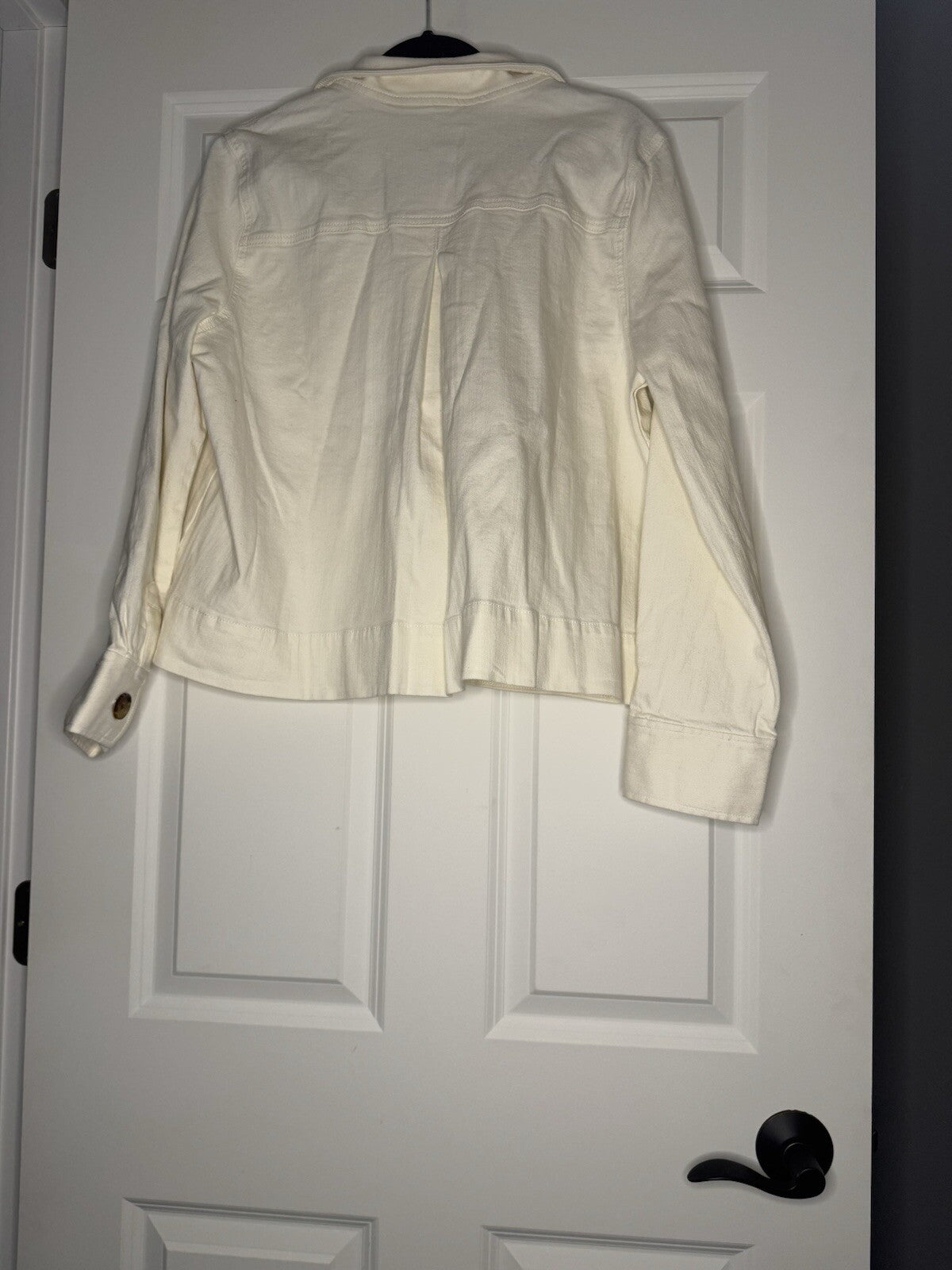 Loft Jacket Cream Large Nwt 74.99 