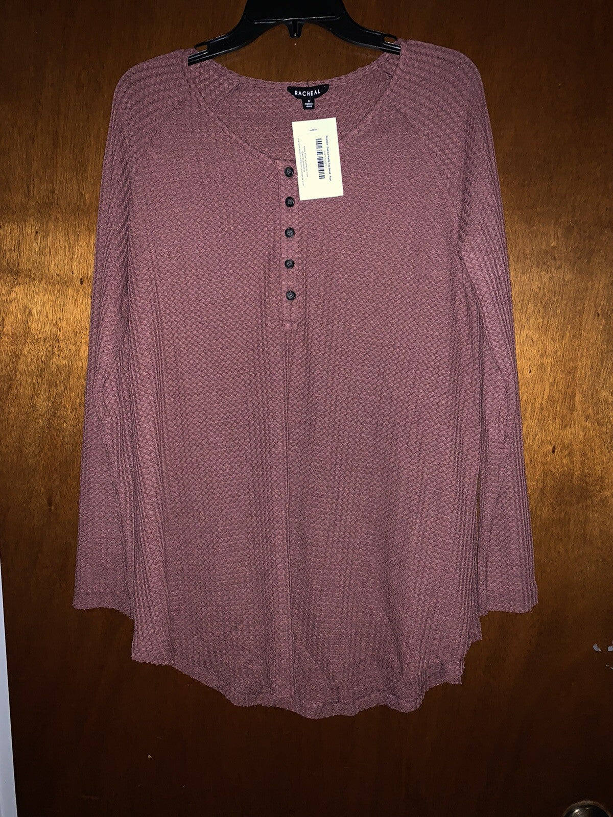 Royal And Reese Boutique Racheal Dakota Waffle Top Size Small Nwt 