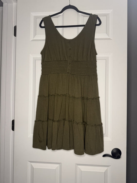 Dokotoo Sleeveless Dress Xl Green Short Nwt