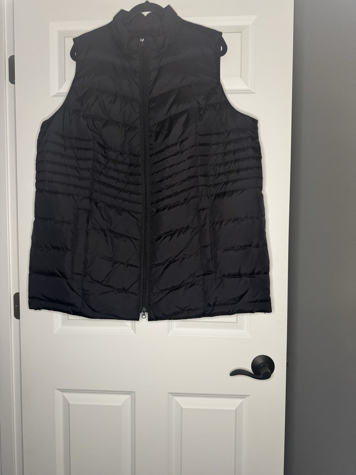 J Jill Down 2x Puffer Vest Black 