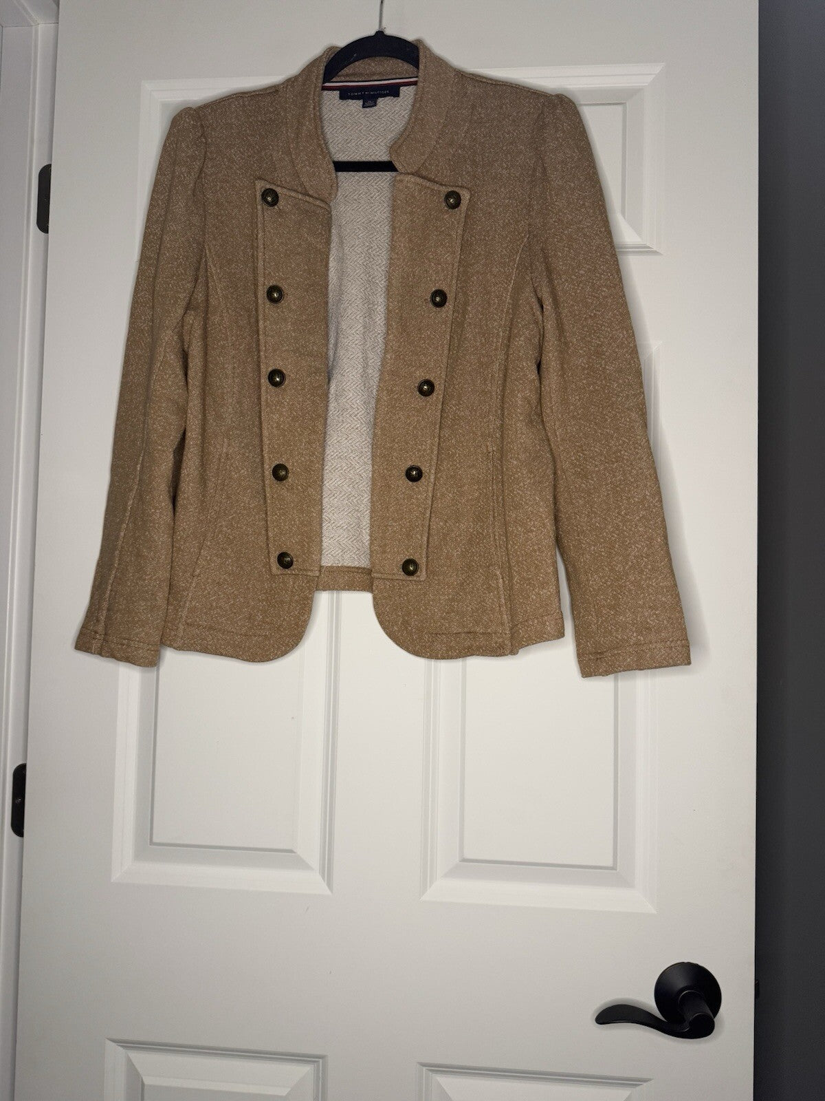 Tommy Hilfiger Cardigan Brown White Mix Xl 