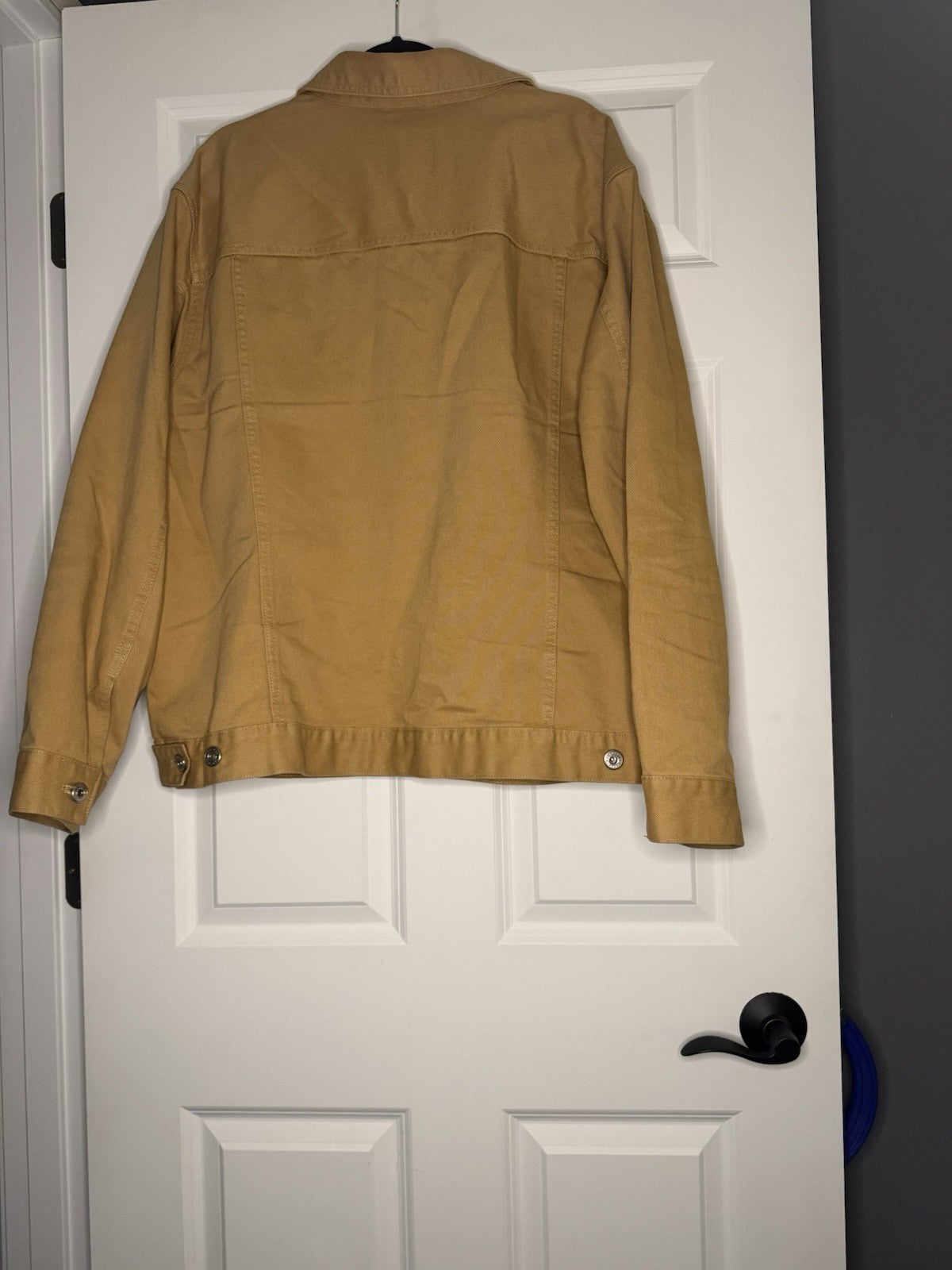 Hm Mens Jean Jacket Xl Brown