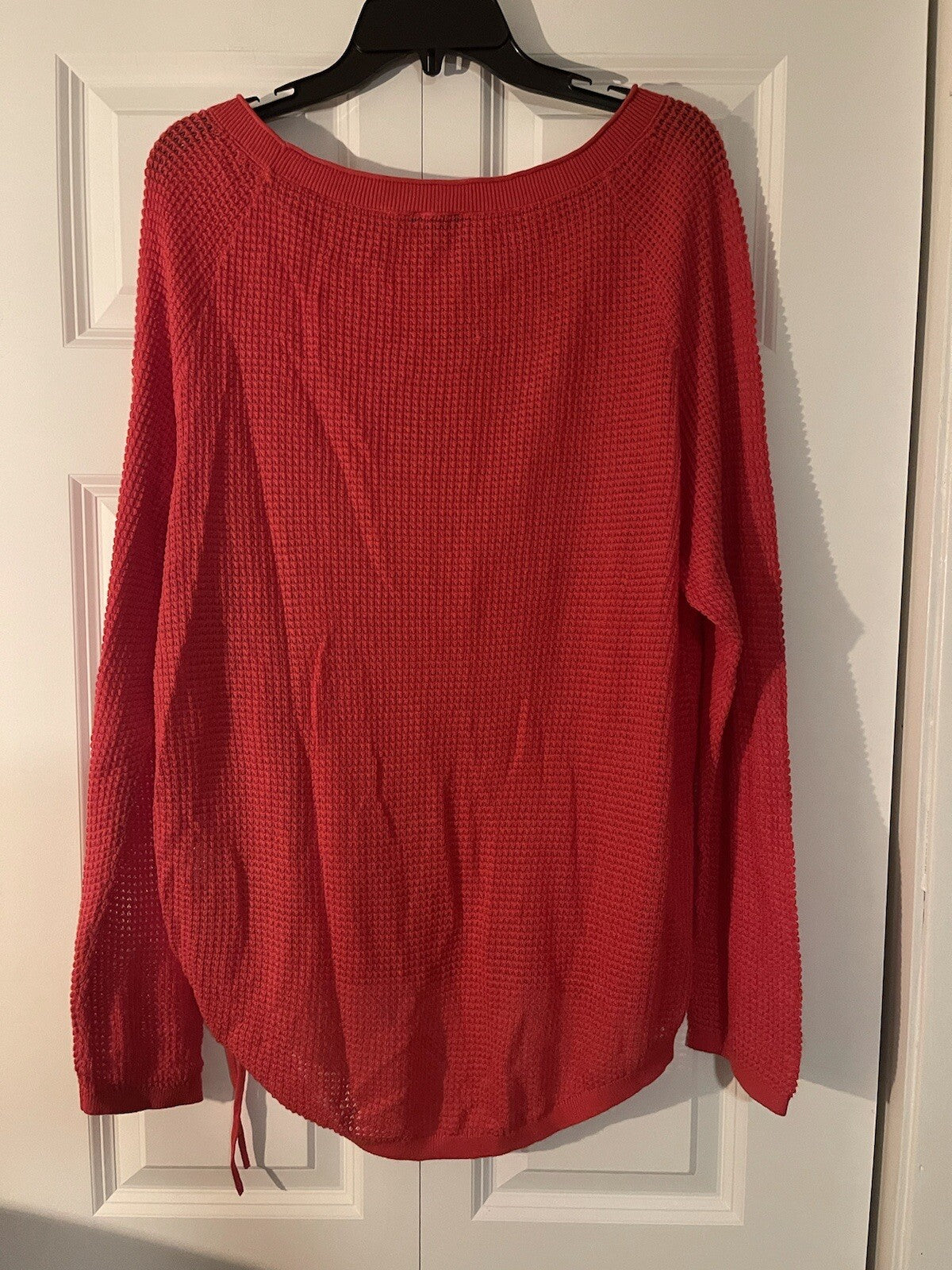 Express sweater large red nwt 
