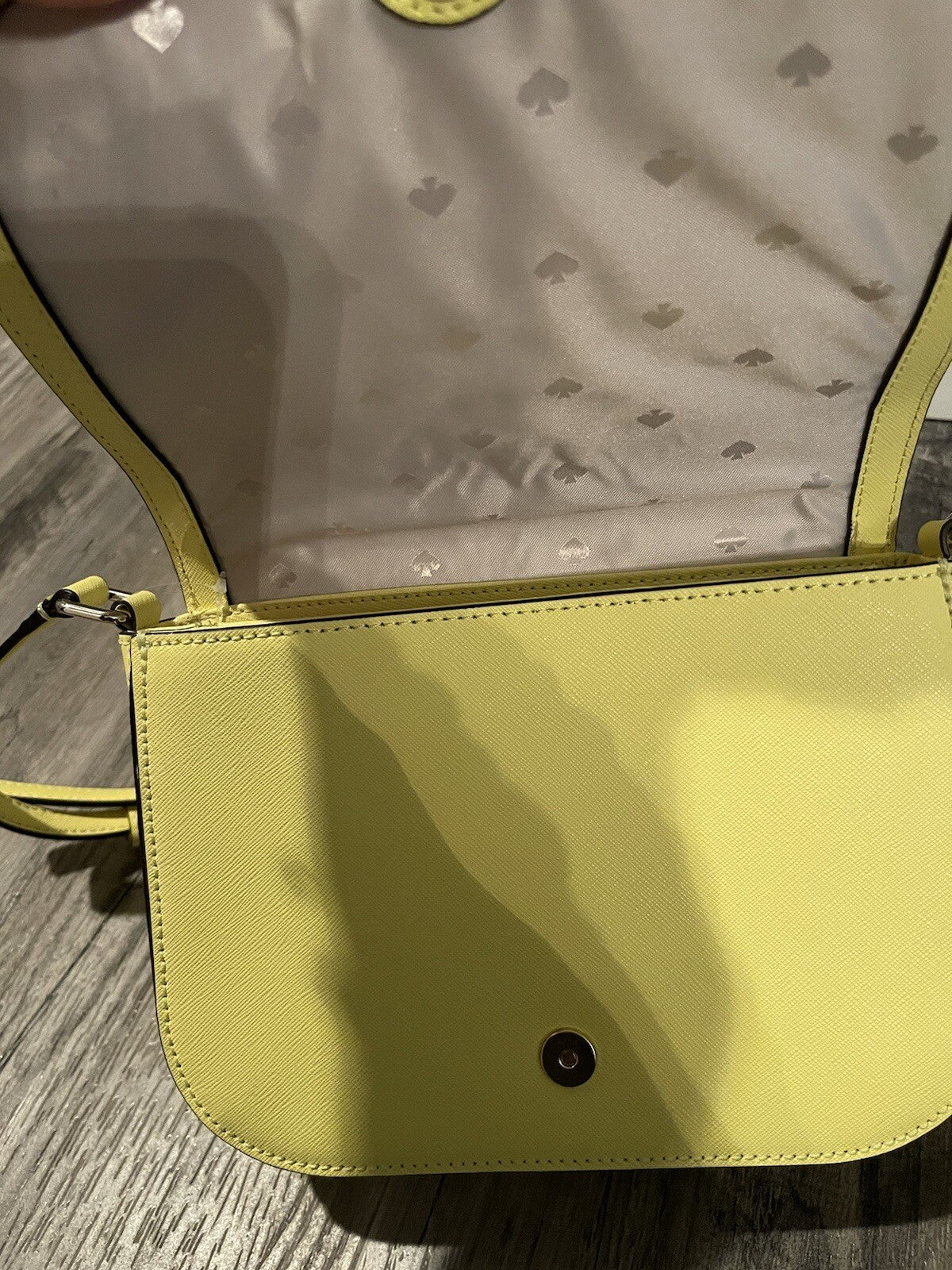 Kate Spade limelight purse NWT small mark as shown on back 