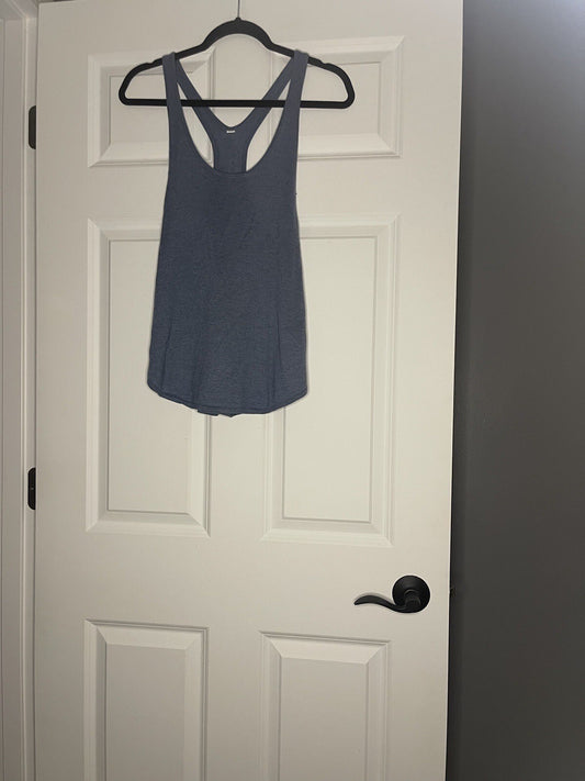 Lululemon Tank Sweater Material Size 6 Blue