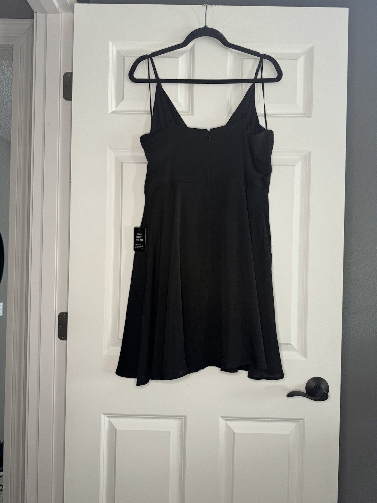 Express Sleeveless Dress Black With Tie Xl Nwt 
