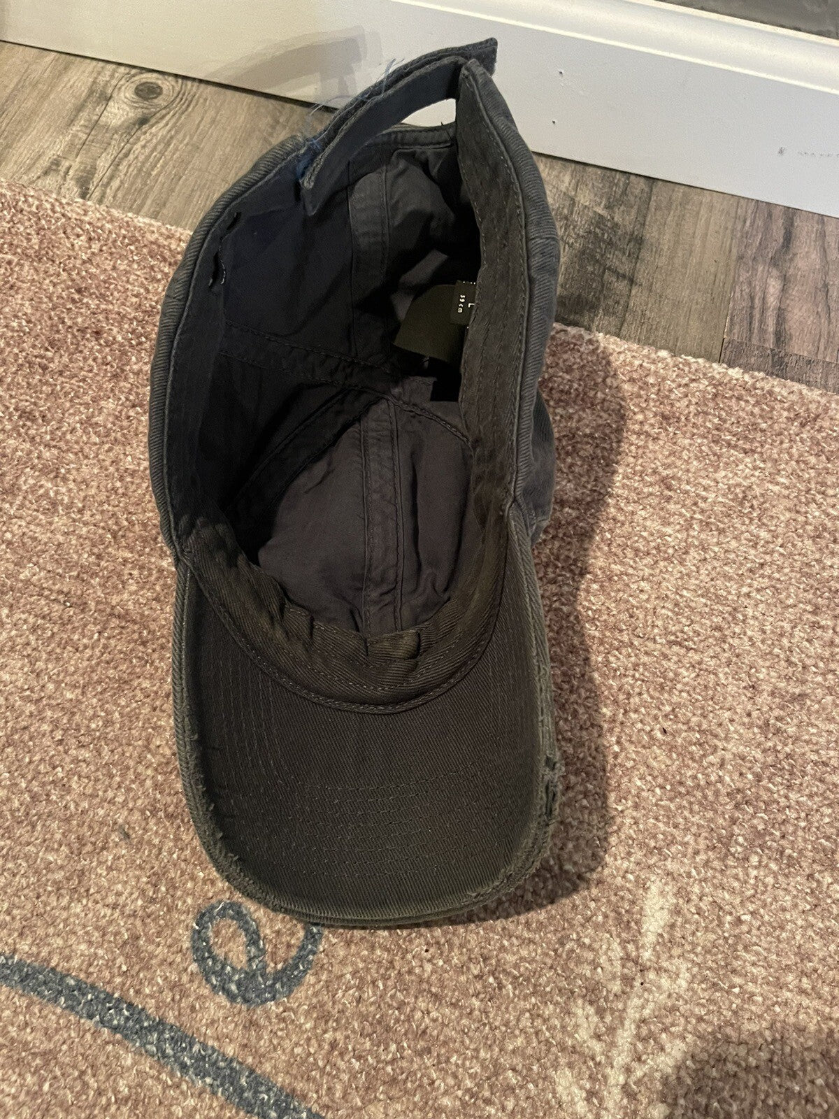 Balenciaga Ball Cap Size Large Blueish Gray 