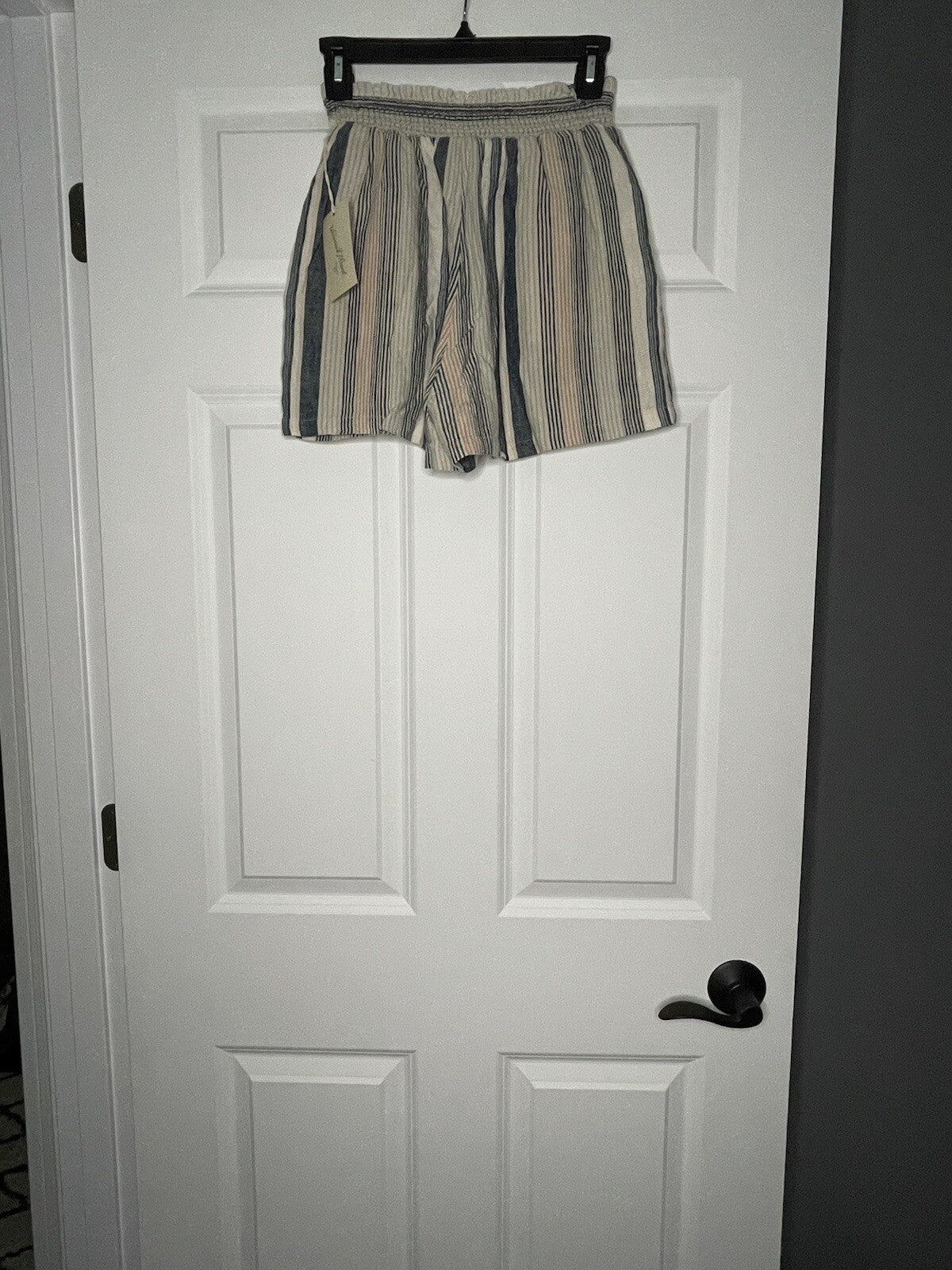 Universal Thread Shorts XS Blue Cream Pink Green Stripe Nwt 