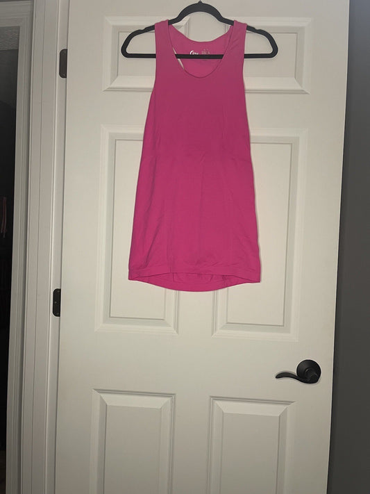 Zyia Copper Racerback Tank Large Pink 