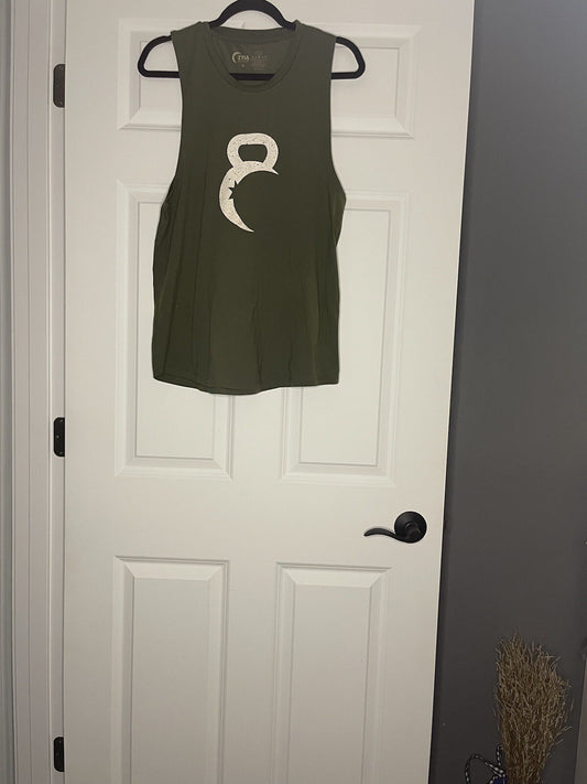 Zyia Active Sleeveless Kettle Moon Tank Xl Green 