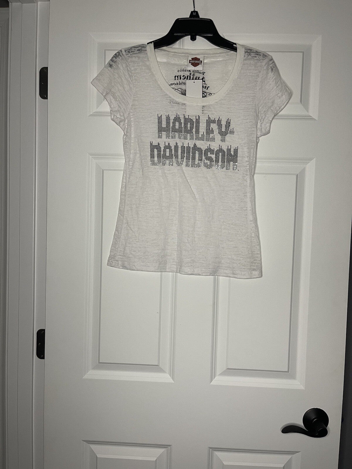 Harley Davidson Buddy stubs anthem arizona white burnout t shirt small NWT