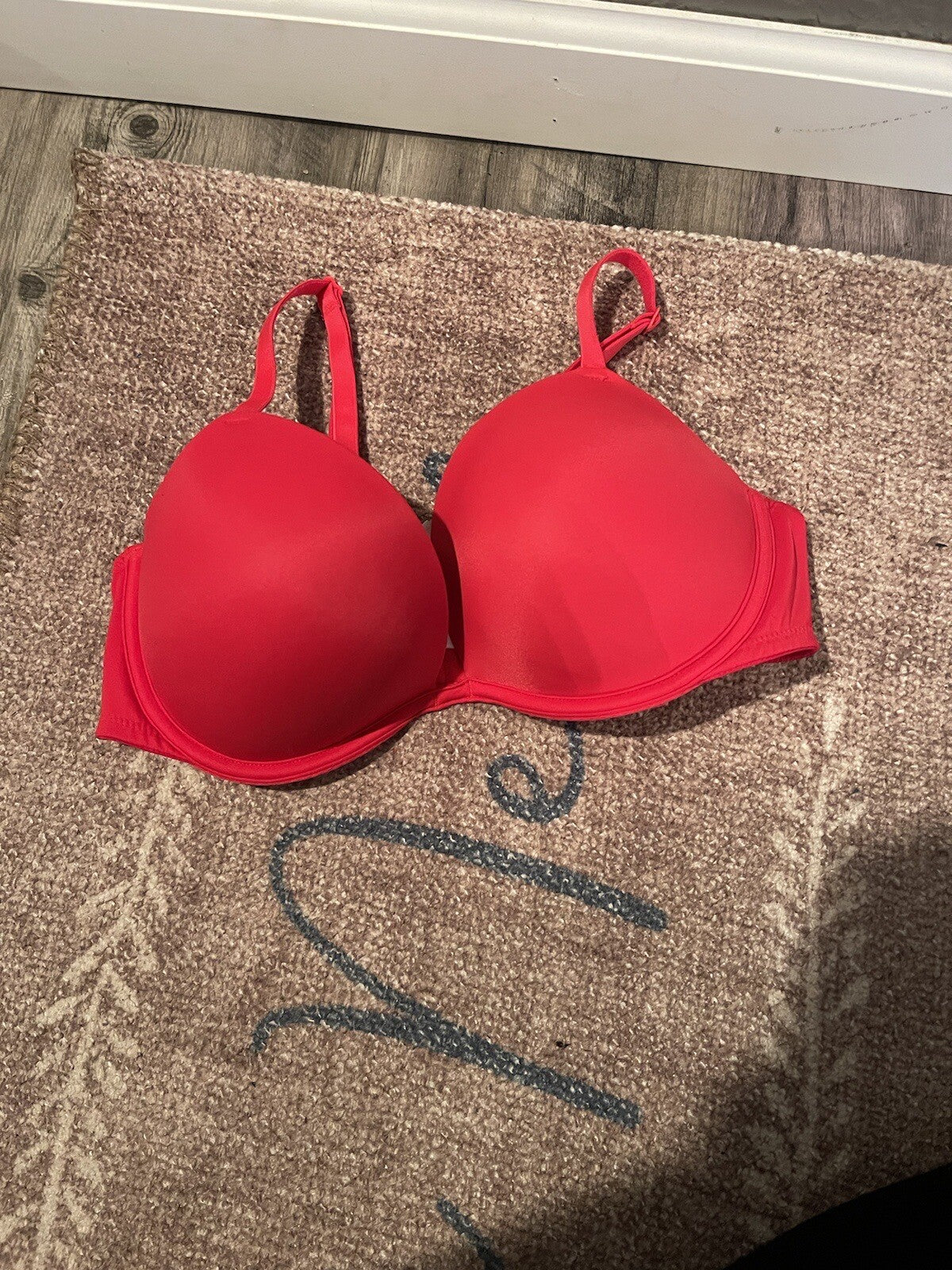 Pink Va Everywhere Super Push Up Red Bra 34d 