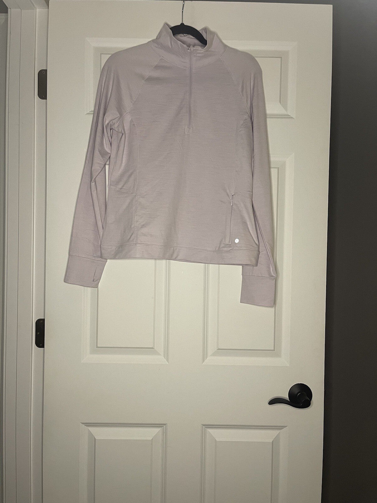 Layer 8 Half Zip Light Purple Medium