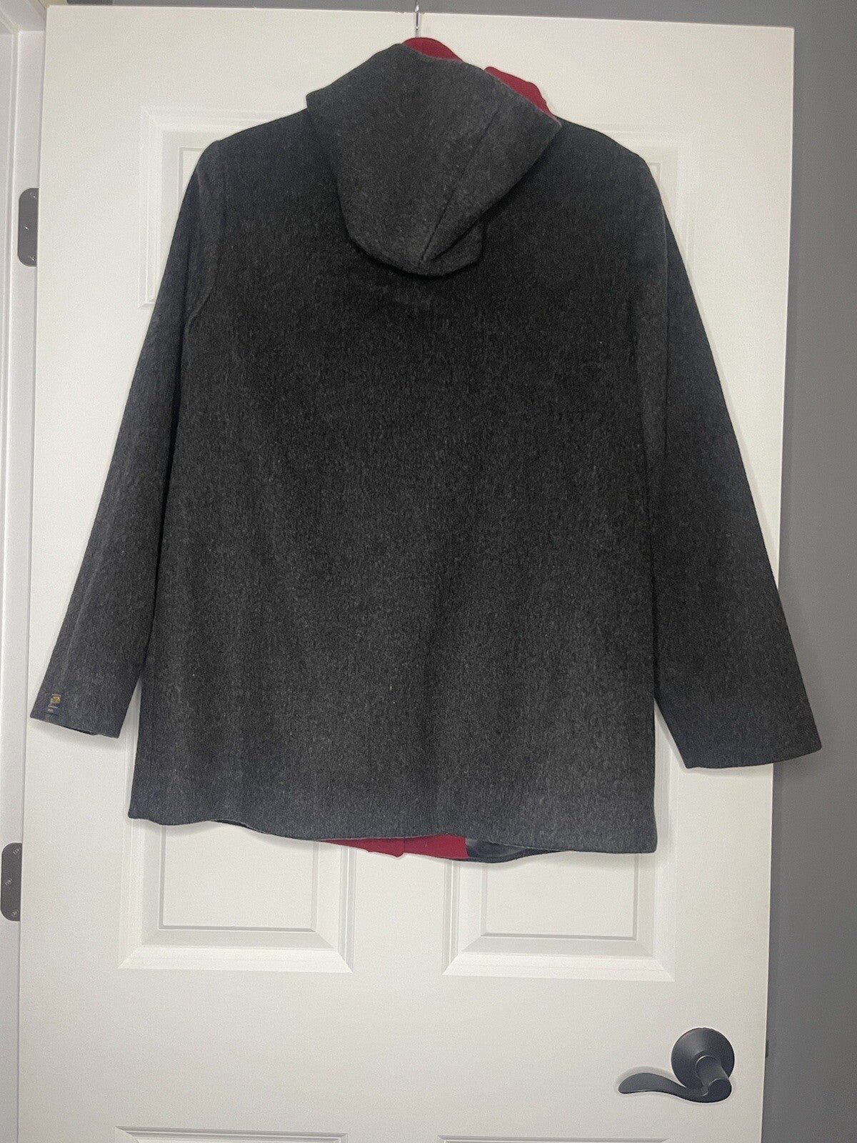 Pendleton Wool Coats With Good  Size 10 Red And Gray 