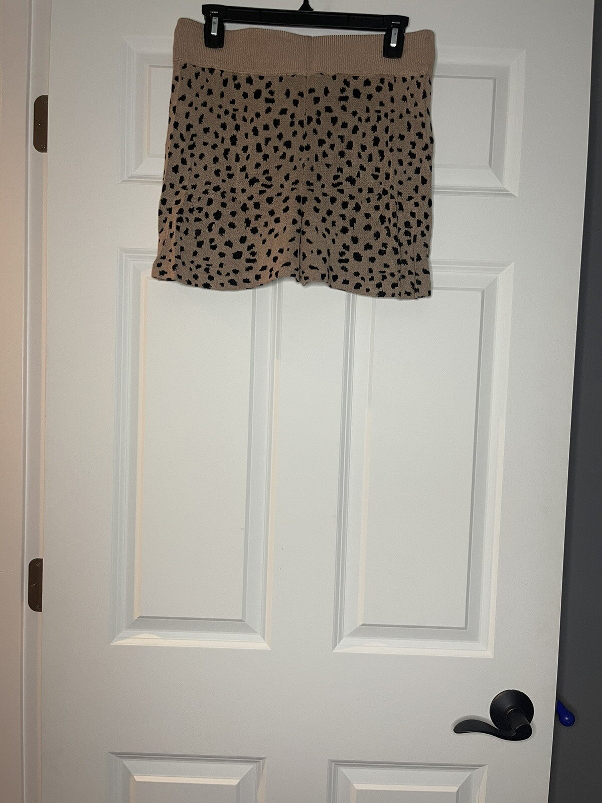 Maverick the collection 2 piece lounge set animal print brown black small nwt