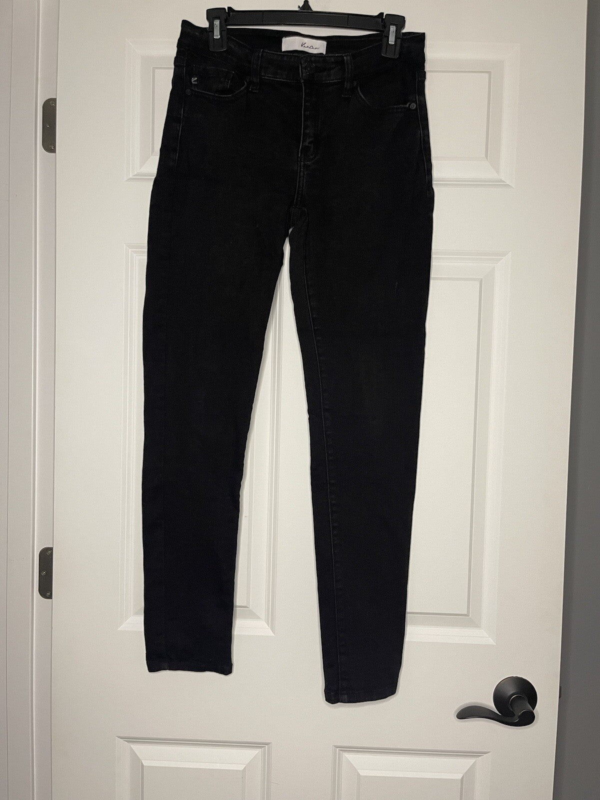Kancan Straight Jeans 7/27 Black Style Kc7085bbk ￼