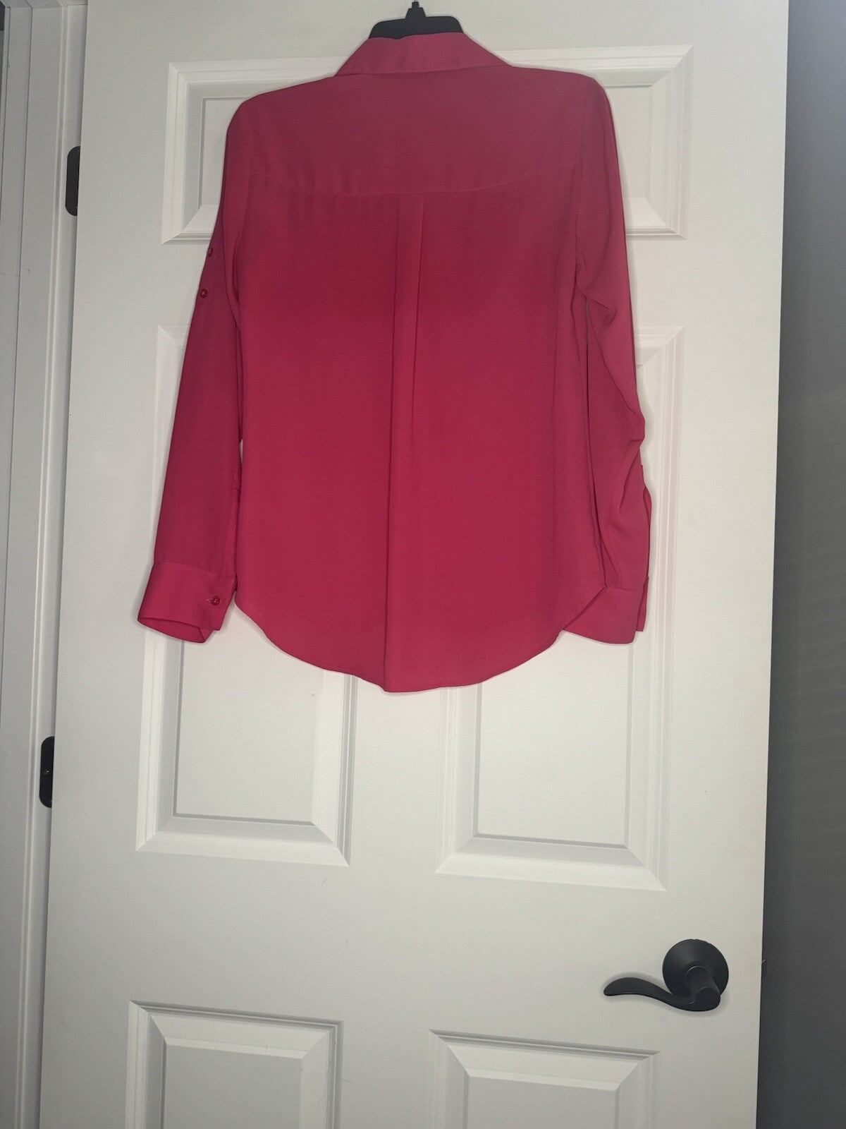 Express The Portofino Shirt Slim Fit Button Up Pink Small