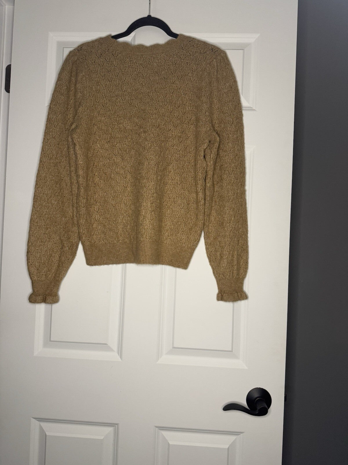 Loft Xl Knit Sweater Brown 