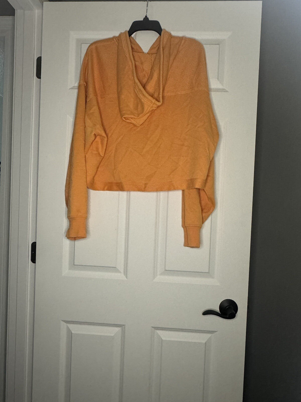 Aerie Hooded Zip Up Sweatshirt Xl Orange 