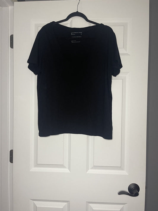 Good hyouman basics short sleeve shirt black large