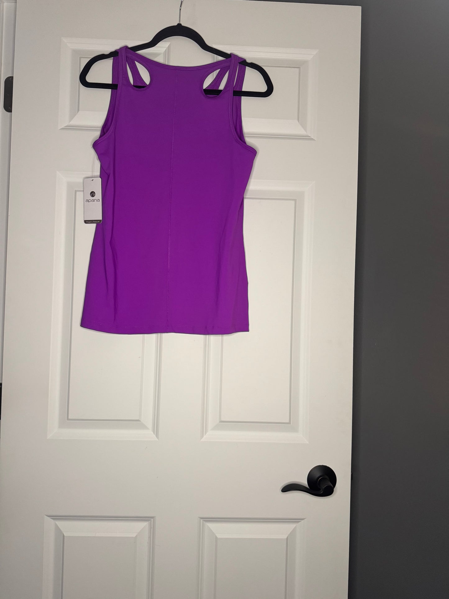 Apana tank top xl purple nwt