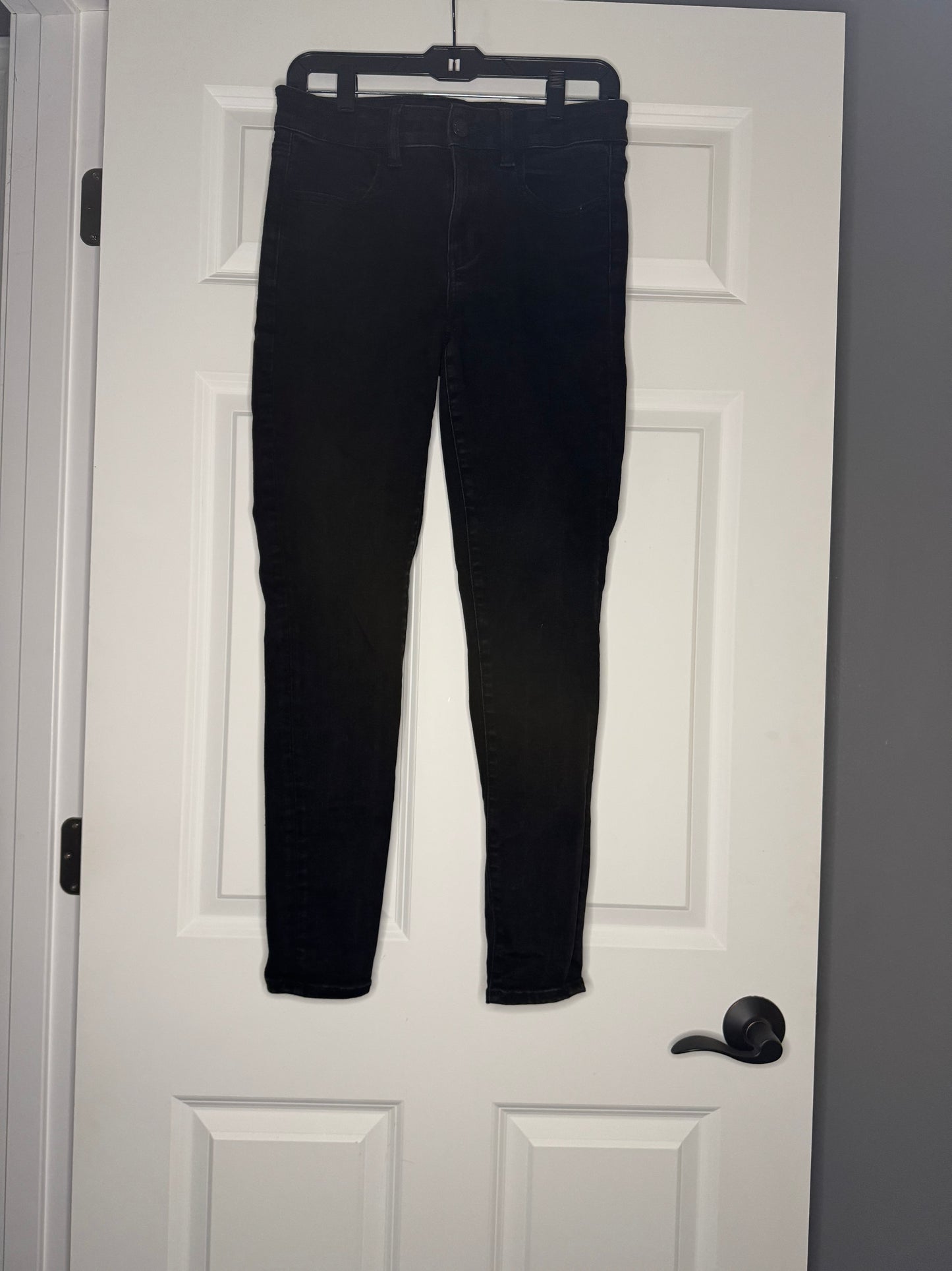 American Eagle next level stretch Jegging jeans black 6