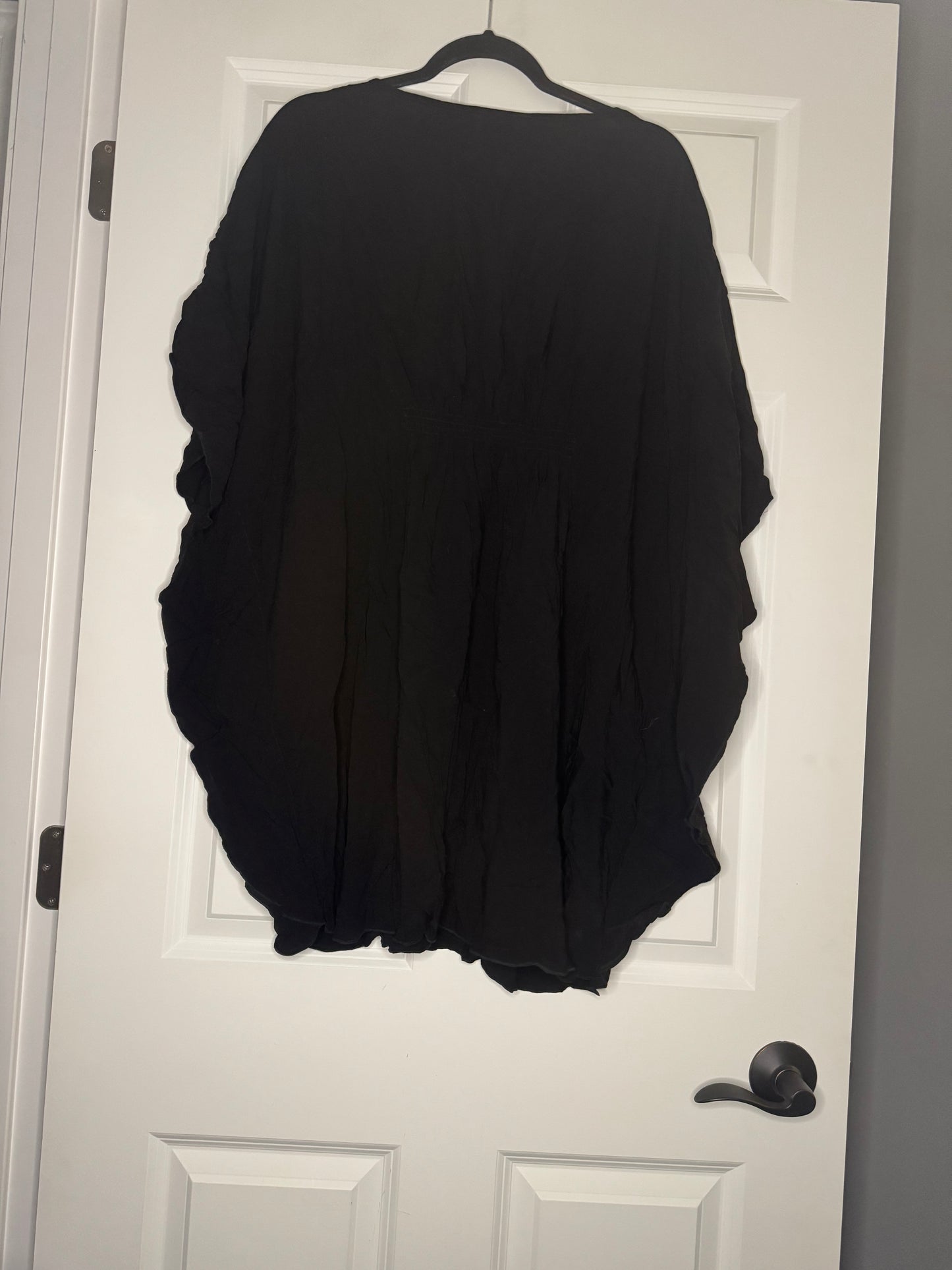 Becca swimsuit coverup black 3x