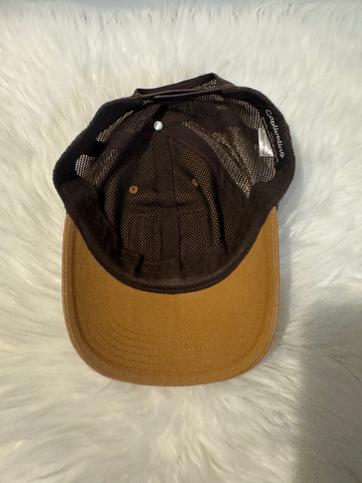 Iowa Hawkeyes baseball cap gold brown