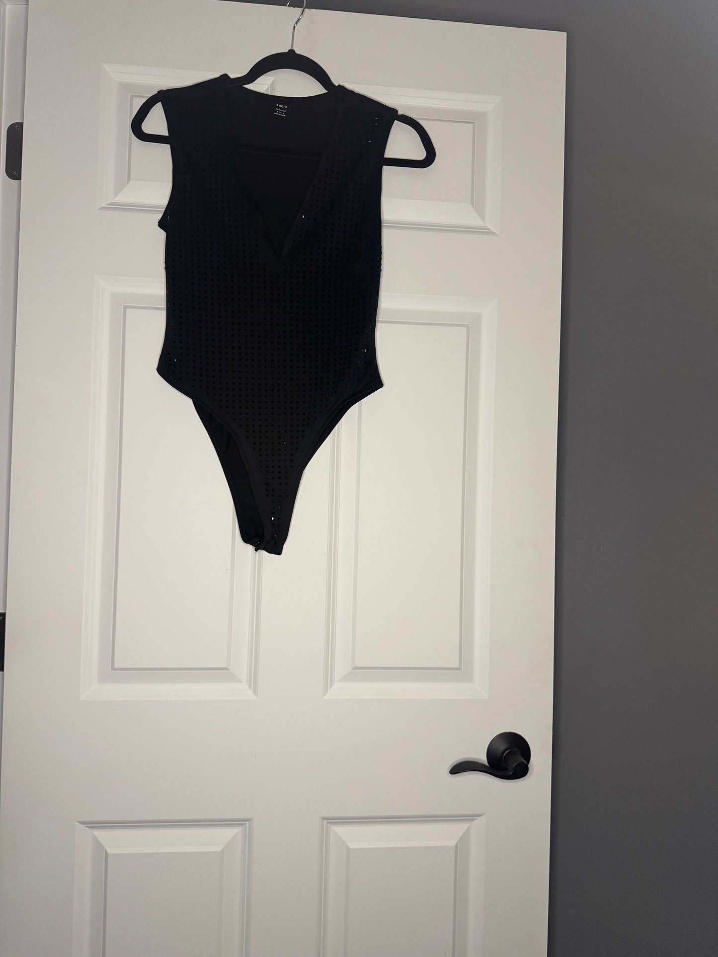SHEIN small bodysuit with rhinestones