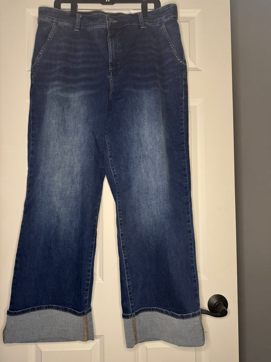 Universal standard size 16 wide leg jeans nwt