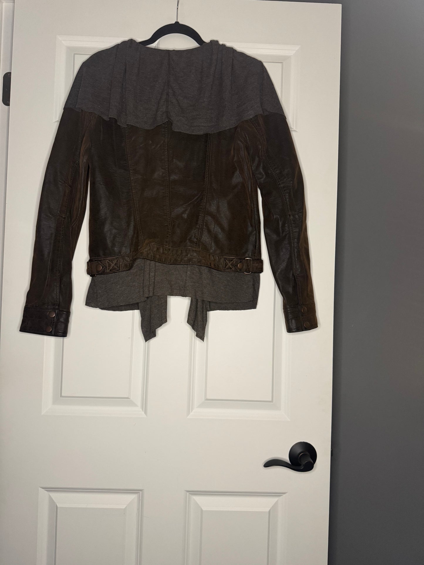 Anthropologie hei hei medium coat brown
