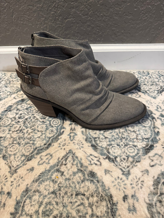 Blowfish booties gray mix 10 brand new