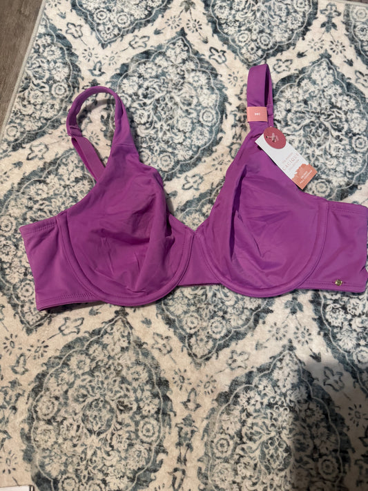 Cacique unlined smart lift full coverage bra 38c nwt 52.95