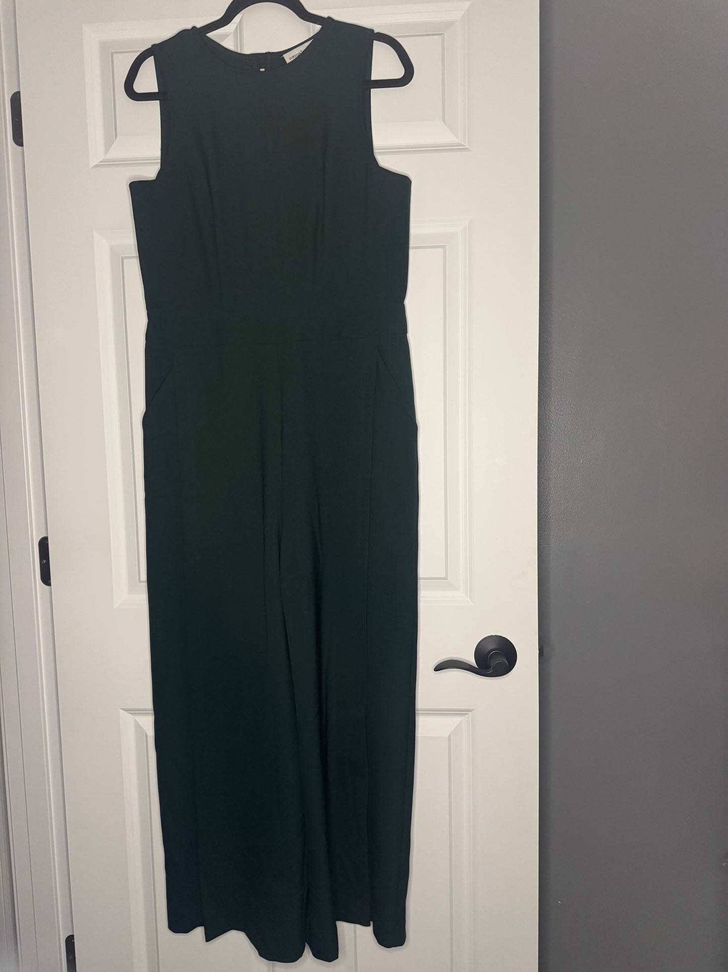 Gibson Latimer sleeveless jumpsuit size 10 green