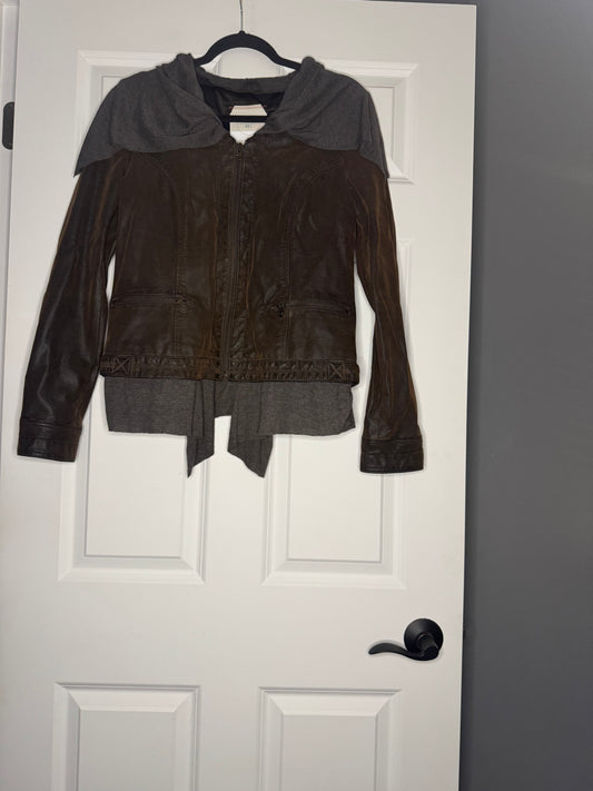 Anthropologie hei hei medium coat brown